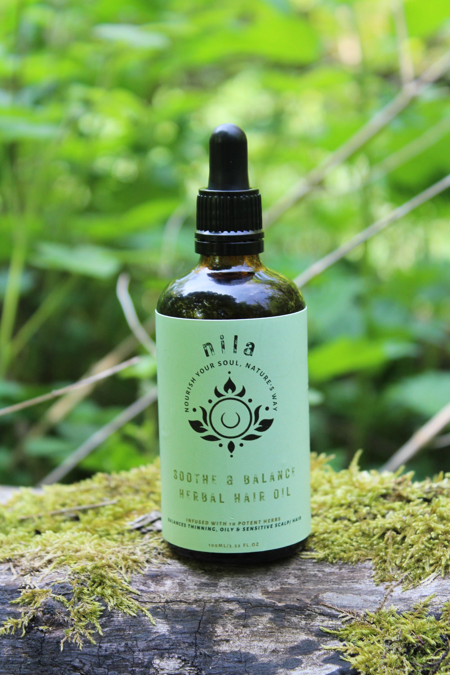 Soothe and Balance Herbal Hair Oil